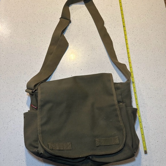 Rapid Dominance unisex Large Army Messenger Bag - Picture 10 of 12